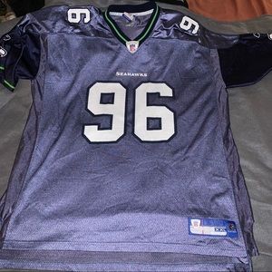 XXL Seattle Seahawks Grant Wistrom Reebok jersey